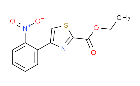 CAS No. 172848-60-1, Ethyl 4-(2-nitrophenyl)thiazole-2-carboxylate