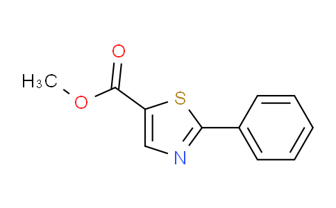 CAS No. 172678-68-1, 2-Phenyl-thiazole-5-carboxylic acid methyl ester