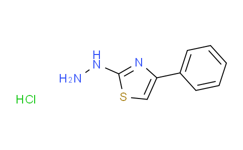 CAS No. 17574-10-6, (4-Phenyl-thiazol-2-yl)-hydrazine hydrochloride