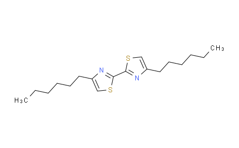 CAS No. 180729-92-4, 4,4'-dihexyl-2,2'-bithiazole