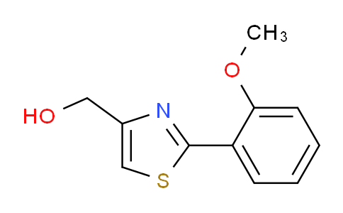 CAS No. 187793-07-3, [2-(2-Methoxy-phenyl)-thiazol-4-yl]-methanol