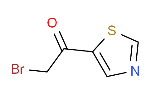 CAS No. 201470-17-9, 2-Bromo-1-thiazol-5-yl-ethanone
