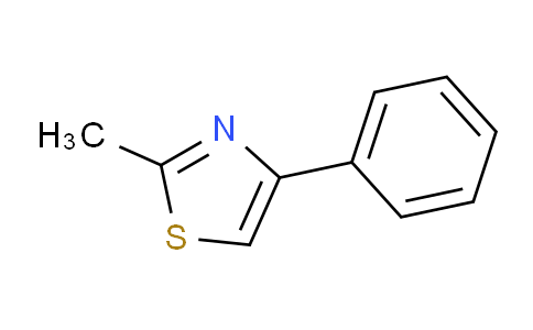 CAS No. 1826-16-0, 2-Methyl-4-phenylthiazole