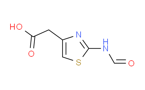 CAS No. 75890-68-5, 2-(2-Formylaminothiazol-4-yl) acetic acid