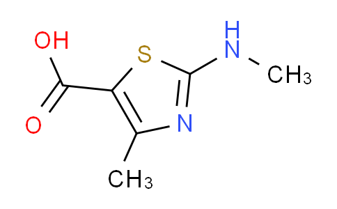 CAS No. 110859-69-3, 4-Methyl-2-methylamino-thiazole-5-carboxylic acid