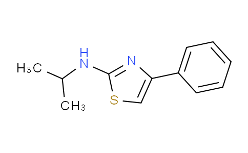 CAS No. 691905-18-7, N-isopropyl-4-phenylthiazol-2-amine