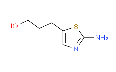 CAS No. 1000517-70-3, 3-(2-aminothiazol-5-yl)propan-1-ol