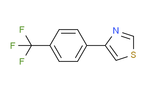 CAS No. 939805-20-6, 4-(4-(trifluoromethyl)phenyl)thiazole