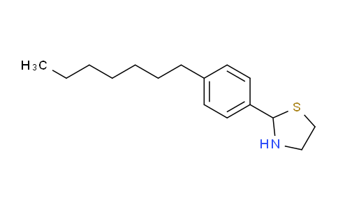 CAS No. 937602-48-7, 2-(4-Heptylphenyl)-1,3-thiazolane