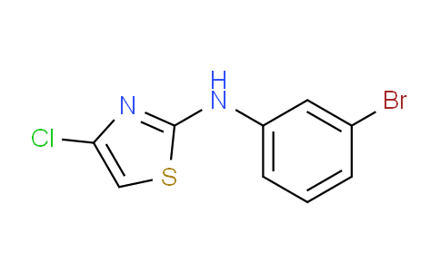 CAS No. 912969-58-5, N-(3-bromophenyl)-4-chlorothiazol-2-amine