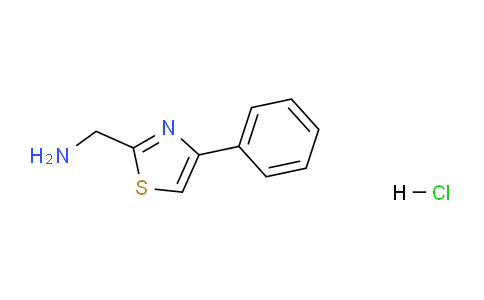 CAS No. 91818-69-8, (4-phenylthiazol-2-yl)methanamine hydrochloride