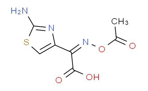 CAS No. 110130-88-6, ( Z )-2-(2-Aminothiazol-4-yl)-2-acetyloxyiminoacetic acid