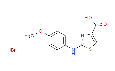CAS No. 1134600-62-6, 2-(4-Methoxyanilino)-1,3-thiazole-4-carboxylicacid hydrobromide