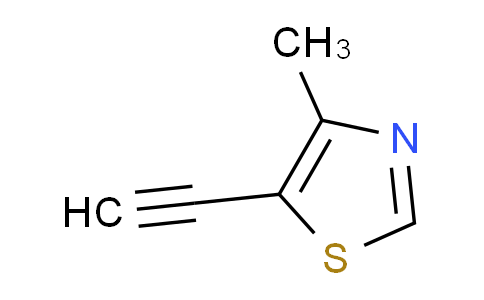 CAS No. 111600-93-2, 5-ethynyl-4-methylthiazole