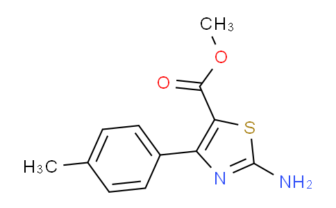 CAS No. 1133115-44-2, Methyl 2-amino-4-(p-tolyl)thiazole-5-carboxylate