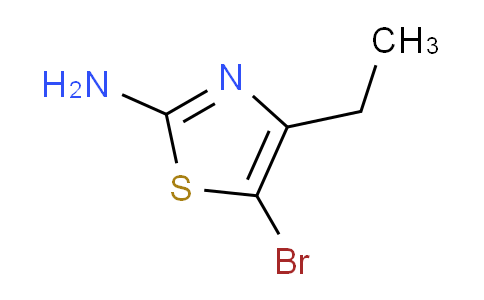 CAS No. 1158211-11-0, 5-bromo-4-ethylthiazol-2-amine