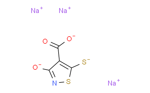 CAS No. 76857-14-2, Sodium 3-oxido-5-sulfidoisothiazole-4-carboxylate