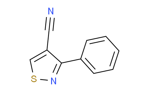 CAS No. 13950-68-0, 3-phenylisothiazole-4-carbonitrile