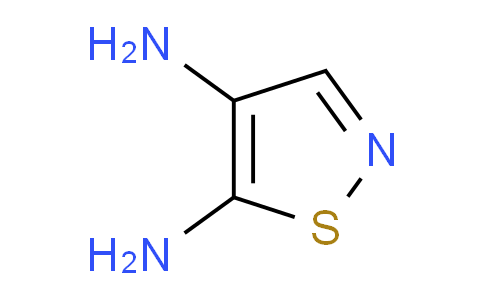 CAS No. 153970-46-8, isothiazole-4,5-diamine