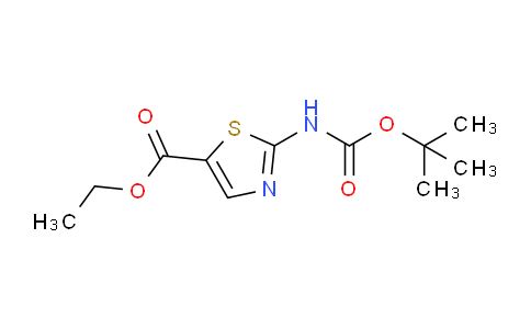 CAS No. 302964-01-8, Ethyl 2-[(tert-butoxycarbonyl)amino]-1,3-thiazole-5-carboxylate
