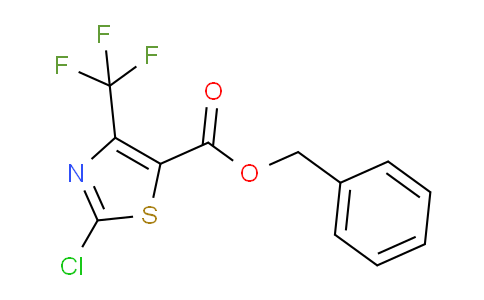 CAS No. 72850-64-7, benzyl 2-chloro-4-(trifluoromethyl)thiazole-5-carboxylate