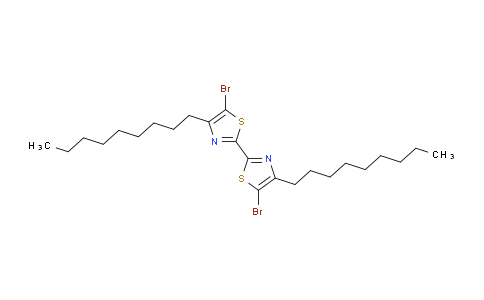 CAS No. 172100-44-6, 5,5'-dibromo-4,4'-dinonyl-2,2'-bithiazole