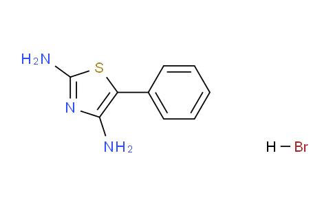 CAS No. 6020-54-8, 5-Phenylthiazole-2,4-diamine hydrobromide