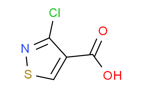 CAS No. 933690-30-3, 4-Isothiazolecarboxylic acid, 3-chloro