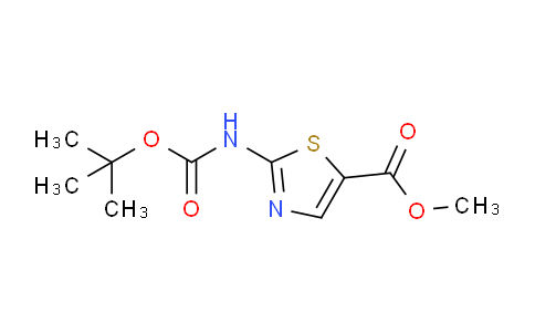 CAS No. 745078-03-9, Methyl 2-(tert-butoxycarbonylamino)-thiazole-5-carboxylate