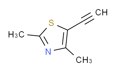 CAS No. 868755-76-4, 5-ethynyl-2,4-dimethylthiazole