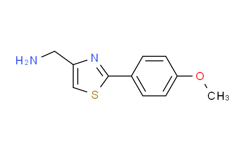 CAS No. 857997-91-2, C-[2-(4-Methoxy-phenyl)-thiazol-4-yl]-methylamine