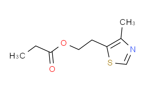 CAS No. 324742-96-3, 2-(4-Methyl-5-thiazolyl)ethyl propionate
