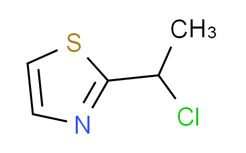 CAS No. 40982-31-8, 2-(1-Chloroethyl)thiazole
