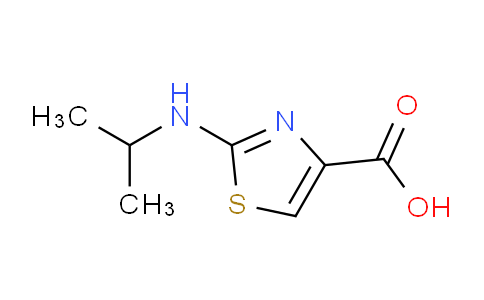 CAS No. 760934-24-5, 2-[(Propan-2-yl)amino]-1,3-thiazole-4-carboxylic acid