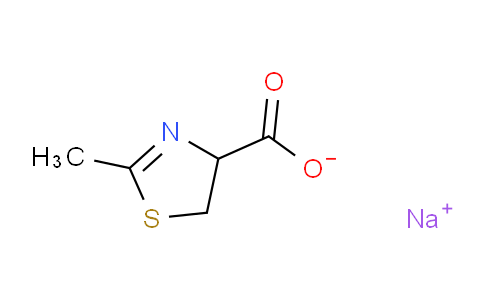 CAS No. 15058-19-2, sodium 2-methyl-4,5-dihydrothiazole-4-carboxylate