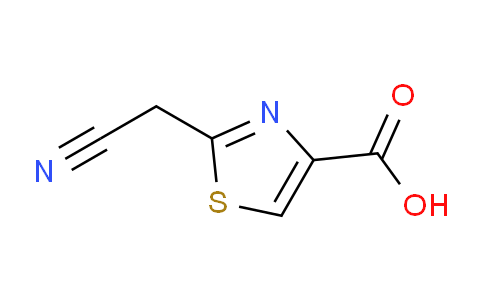 CAS No. 439905-17-6, 2-(cyanomethyl)thiazole-4-carboxylic acid