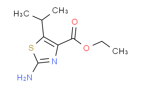 CAS No. 77505-83-0, ethyl 2-amino-5-isopropylthiazole-4-carboxylate