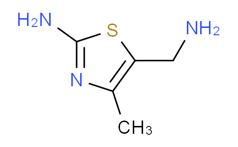 CAS No. 850852-66-3, 5-(aminomethyl)-4-methylthiazol-2-amine