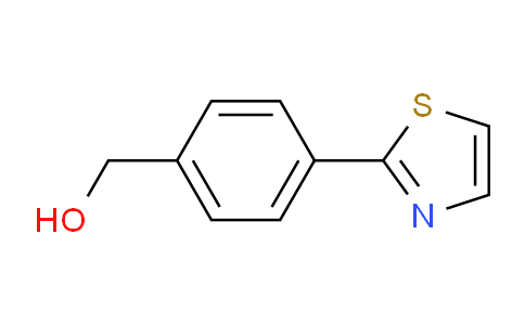 CAS No. 454678-91-2, (4-(Thiazol-2-yl)phenyl)methanol