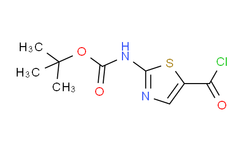 CAS No. 302964-20-1, tert-Butyl (5-(chlorocarbonyl)thiazol-2-yl)carbamate