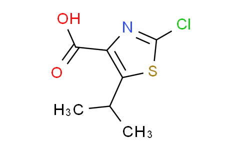 CAS No. 886360-70-9, 2-Chloro-5-isopropylthiazole-4-carboxylic acid
