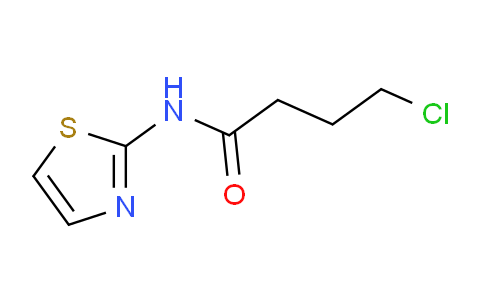 CAS No. 37762-99-5, 4-Chloro-N-(thiazol-2-yl)butanamide