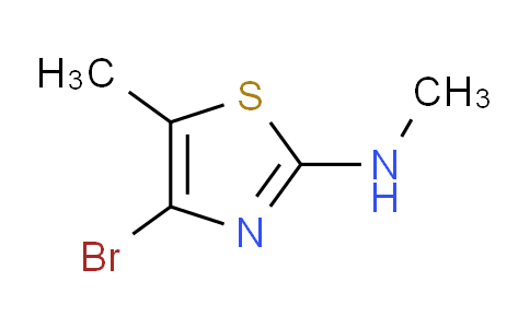 CAS No. 1823913-47-8, 4-Bromo-N,5-dimethylthiazol-2-amine