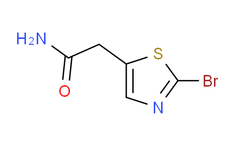 CAS No. 1823338-92-6, 2-(2-Bromothiazol-5-yl)acetamide