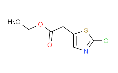 CAS No. 1823921-66-9, Ethyl 2-(2-chlorothiazol-5-yl)acetate