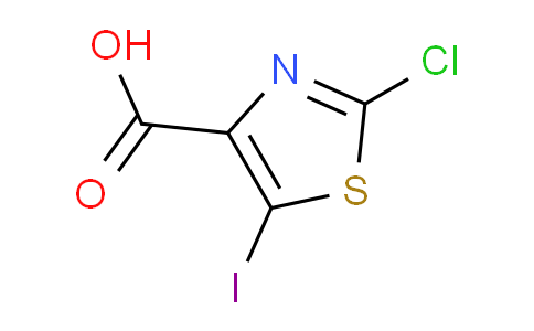 CAS No. 1823960-81-1, 2-Chloro-5-iodothiazole-4-carboxylic acid