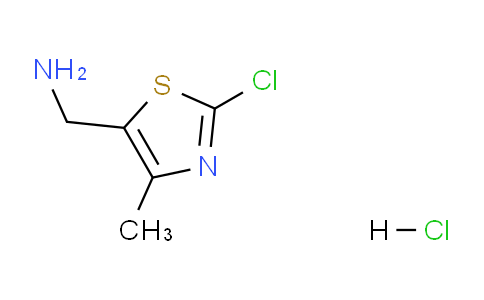 CAS No. 1823877-65-1, (2-Chloro-4-methylthiazol-5-yl)methanamine hydrochloride