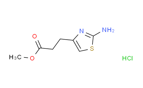 CAS No. 436099-75-1, Methyl 3-(2-aminothiazol-4-yl)propanoate hydrochloride