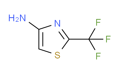 CAS No. 1202043-87-5, 2-(Trifluoromethyl)thiazol-4-amine