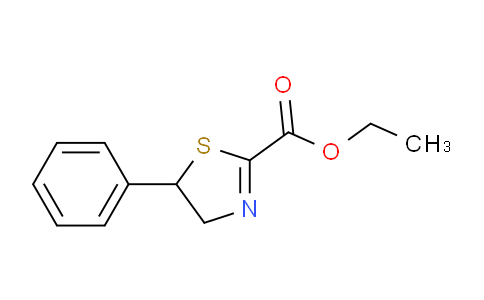 CAS No. 1823532-11-1, Ethyl 5-phenyl-4,5-dihydrothiazole-2-carboxylate